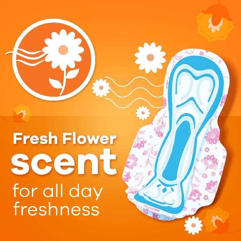 Whisper Choice Sanitary Pads with Wings, 40 Pads-5.webp